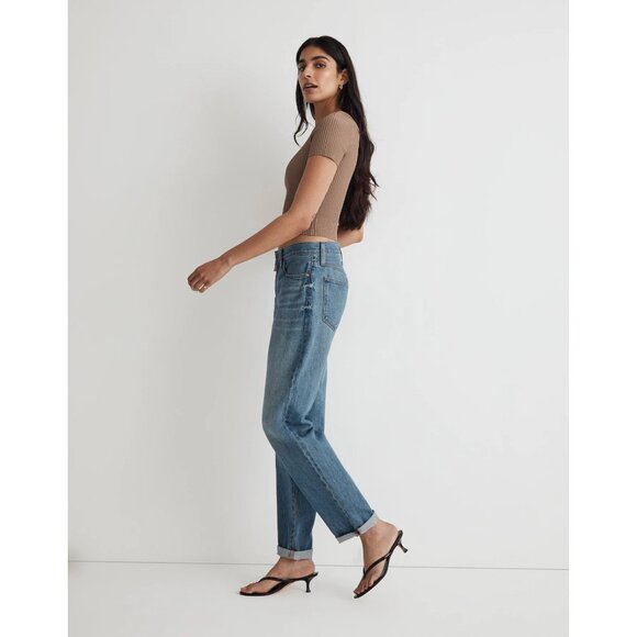 Madewell The Slouchy Boyjean in Astonia 25 - Picture 3 of 9